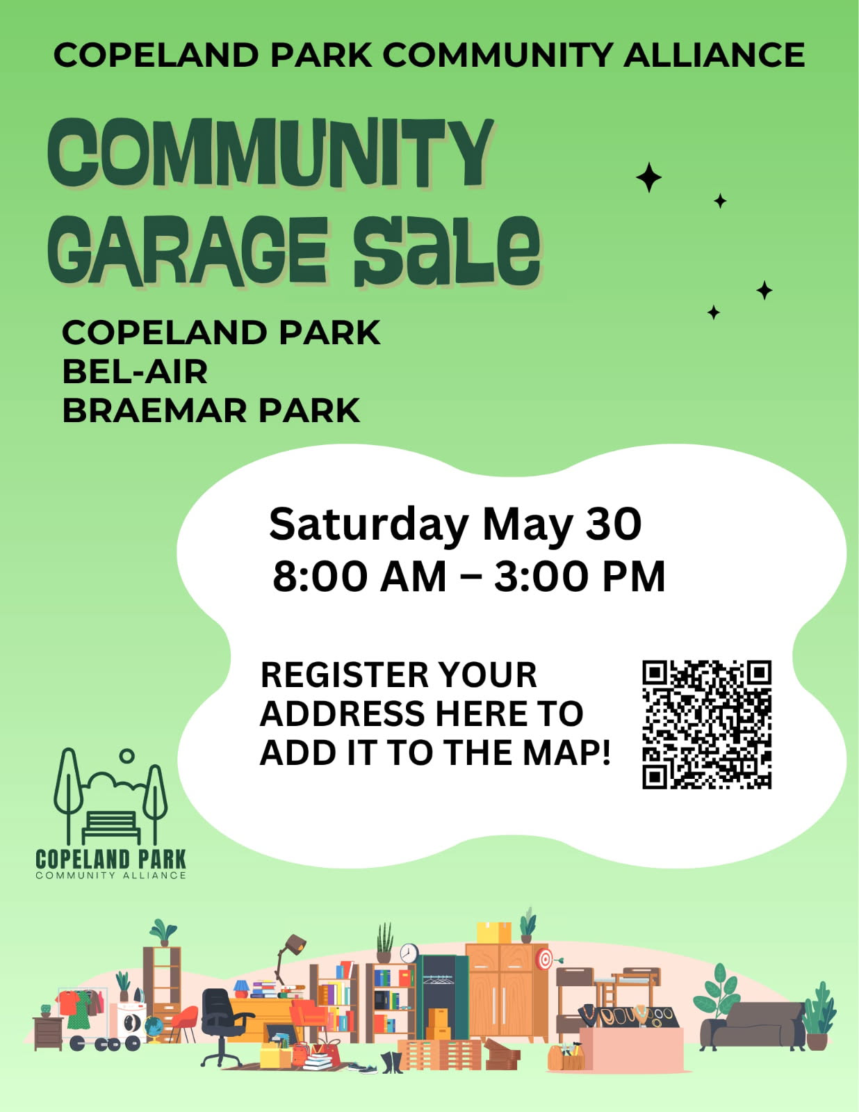 Community garage sale 2026